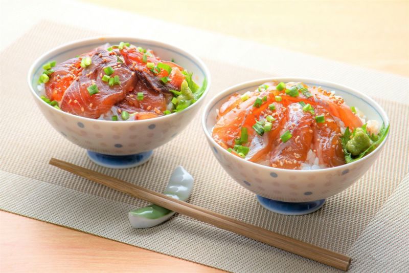 大分ぶりと真鯛のりゅうきゅう漬け（各４食セット）