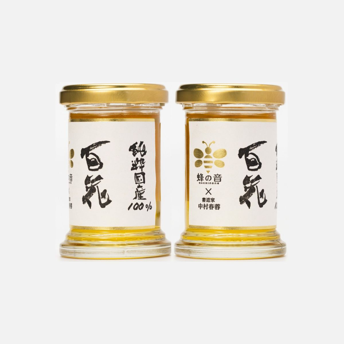 四季折々に咲く様々な花から採蜜し厳選した「国産百花はちみつ」の商品画像。時期や採蜜場所で風味が異なる、四季の恵みを感じるはちみつ。