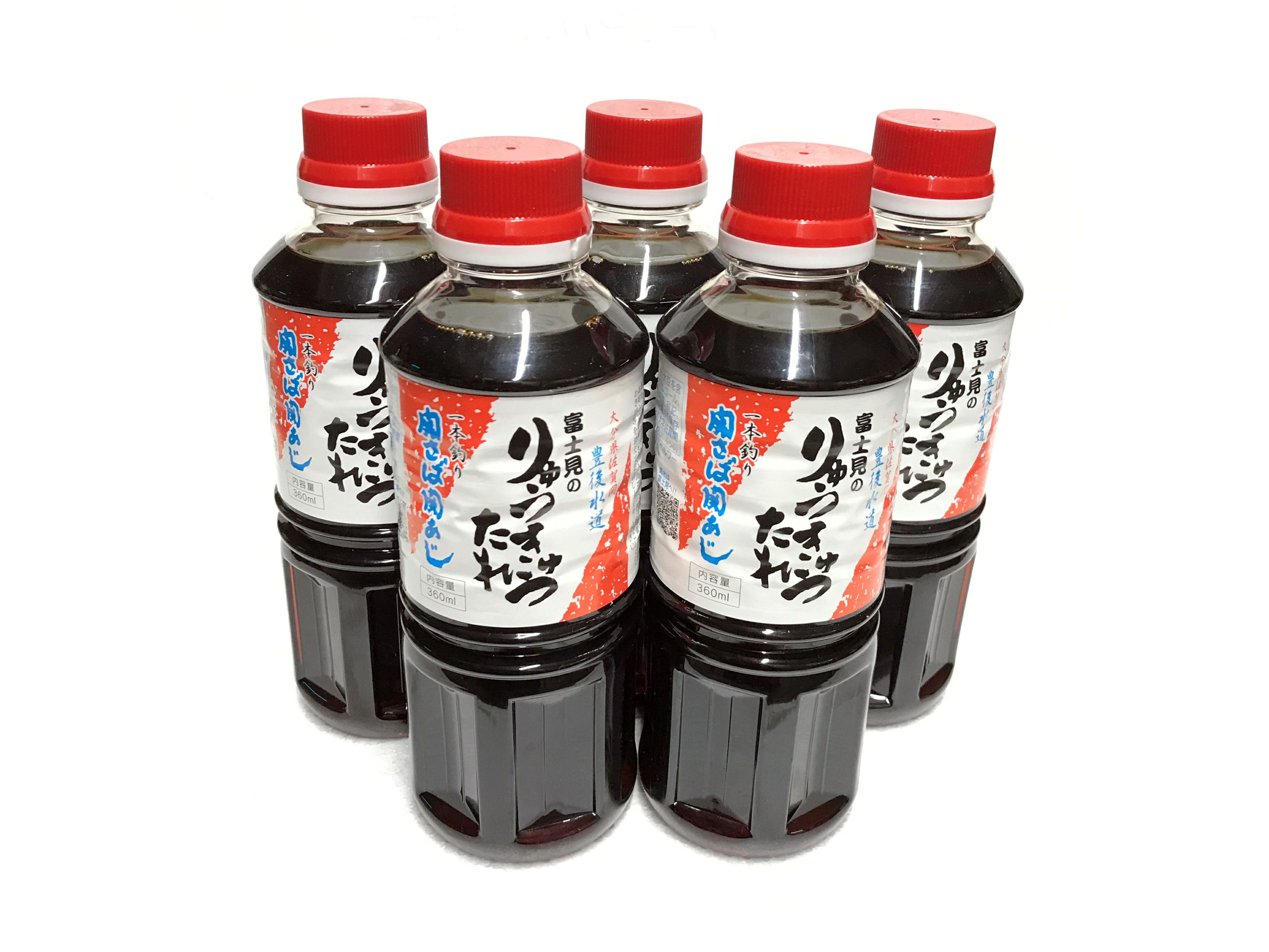 大分県の郷土料理「りゅうきゅう」用の特製タレ「富士見のりゅうきゅうたれ」の大容量パックまたは業務用容器の内容量画像。新鮮な魚介を漬け込むのに最適な、飲食店や家庭での大量使用に対応。