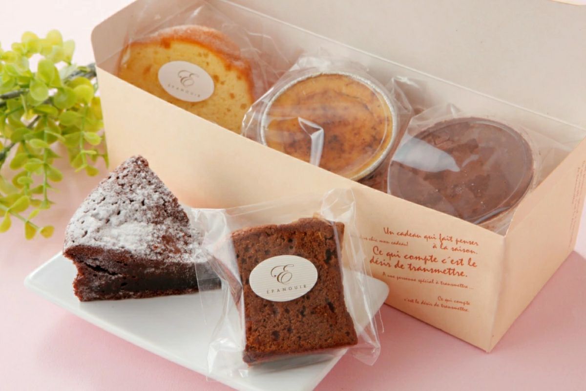 とろ～りプリンと焼き菓子詰合せ　SAKURA