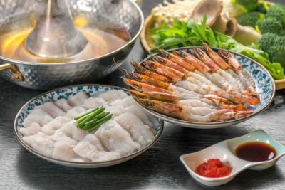 大分県産車海老旨辛えび鍋セット（2~3人前） | おおいた味力図鑑